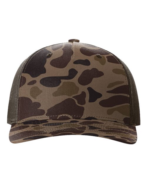 brown camo hat