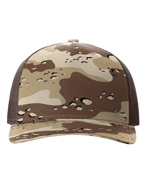 brown desert camo hat