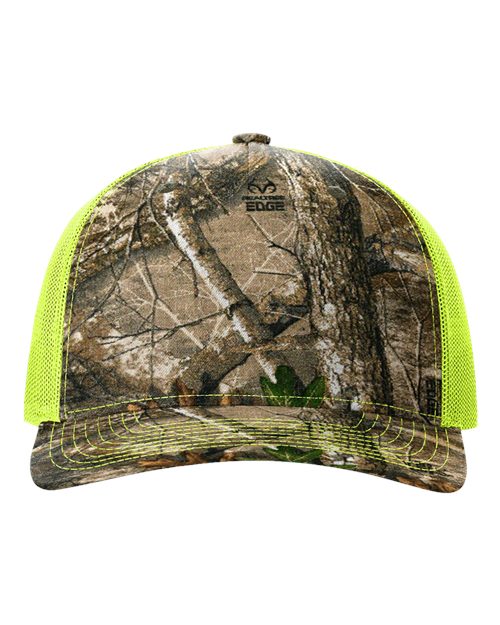 realtree and neon yellow hat
