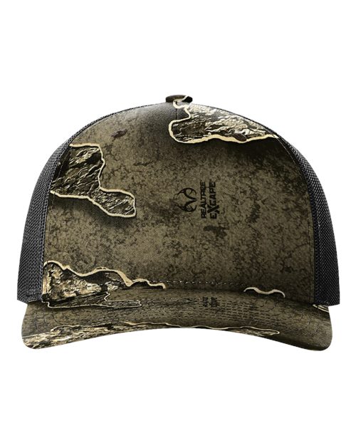 realtree camo and black hat