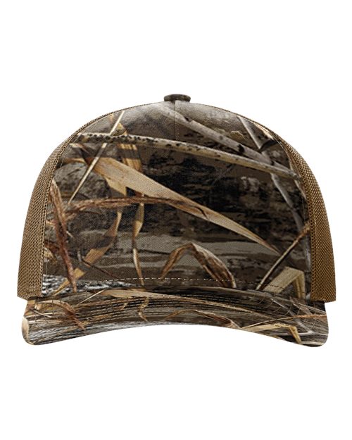 camo and brown hat