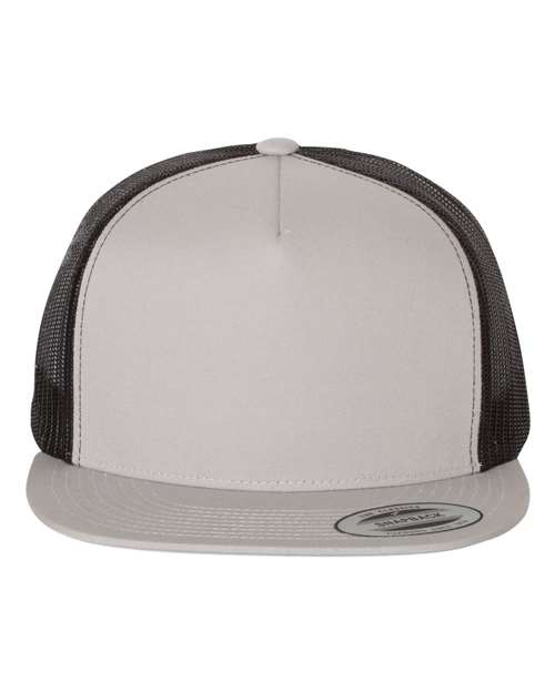 beige and black hat