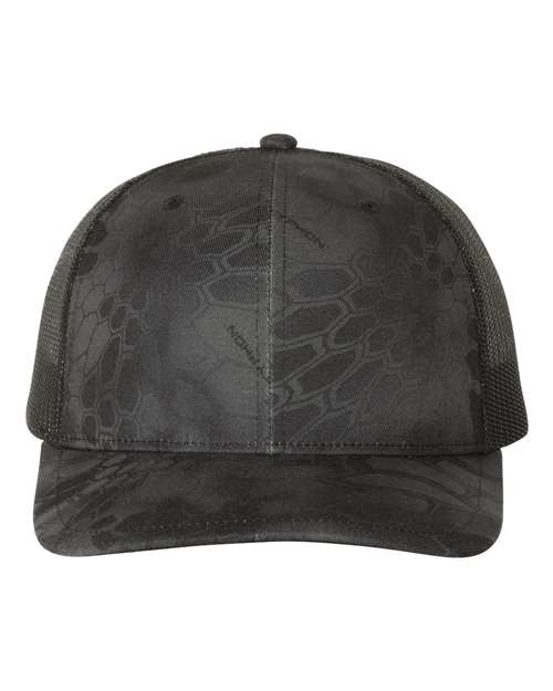 black design hat