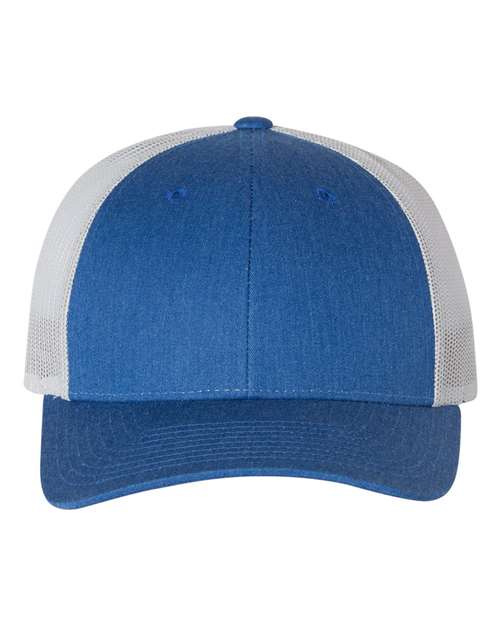 royal blue and white hat