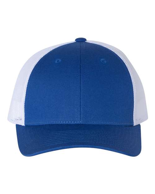 royal blue and white hat