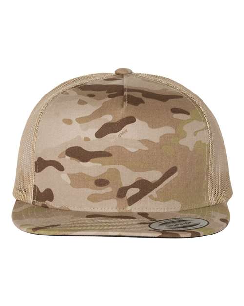 brown camo hat