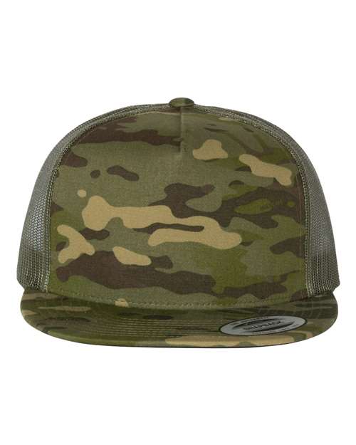 camo and olive green hat