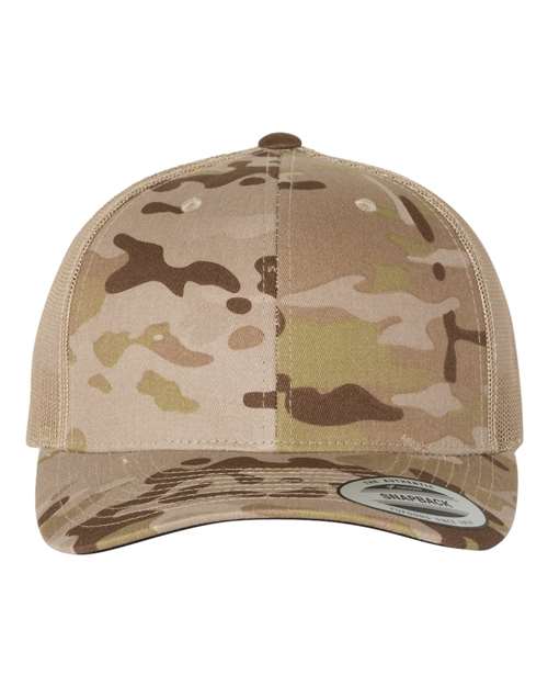 brown camo hat
