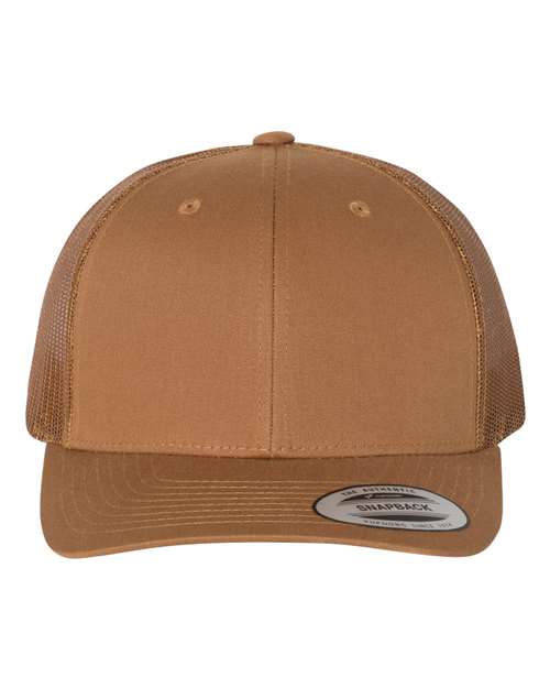 brown hat