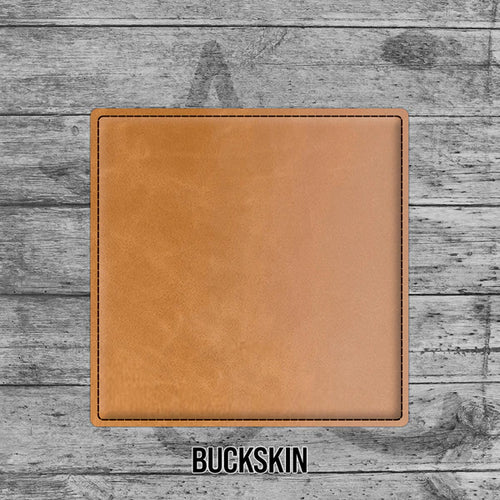 buckskin square coaster