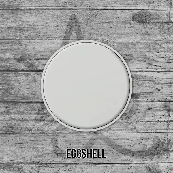 eggshell round coaster