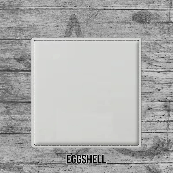 eggshell square coaster