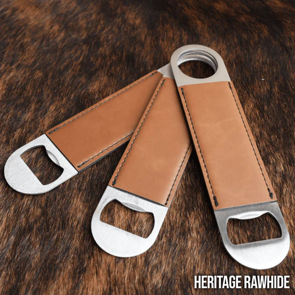 heritage rawhide bottle opener