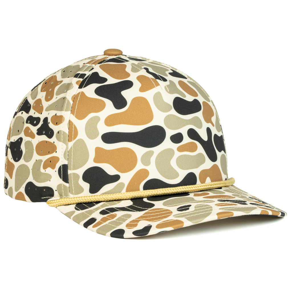 The WaterWood - Performance Perforated - 5 Panel - Retro