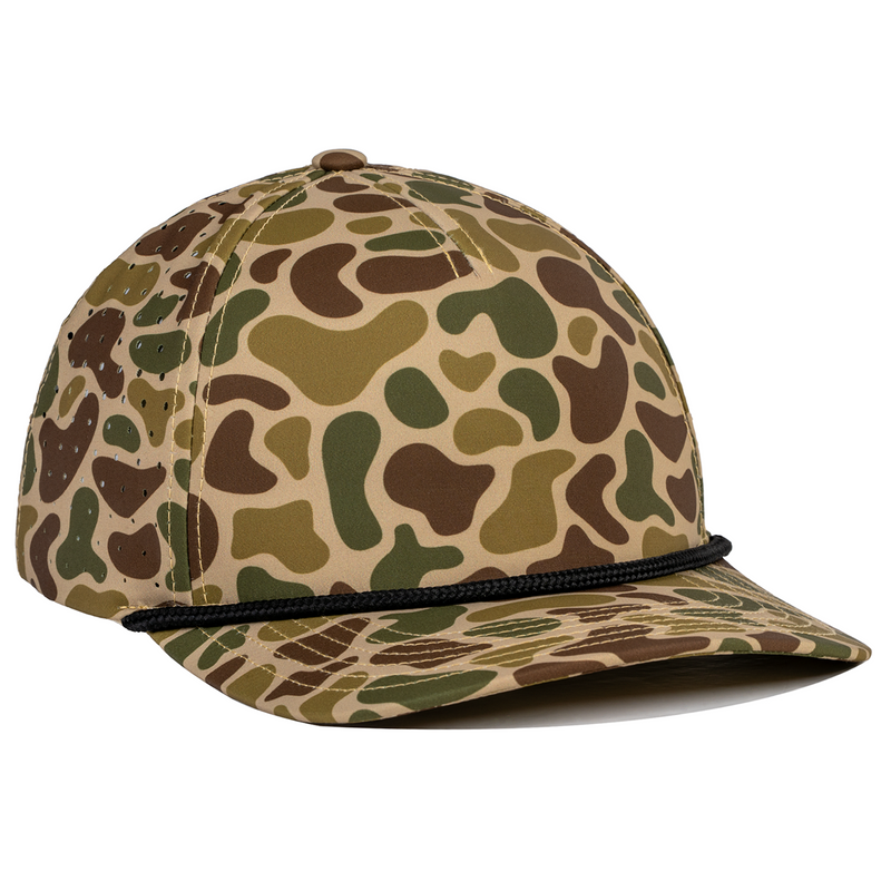 The WaterWood - Performance Perforated - 5 Panel - Retro