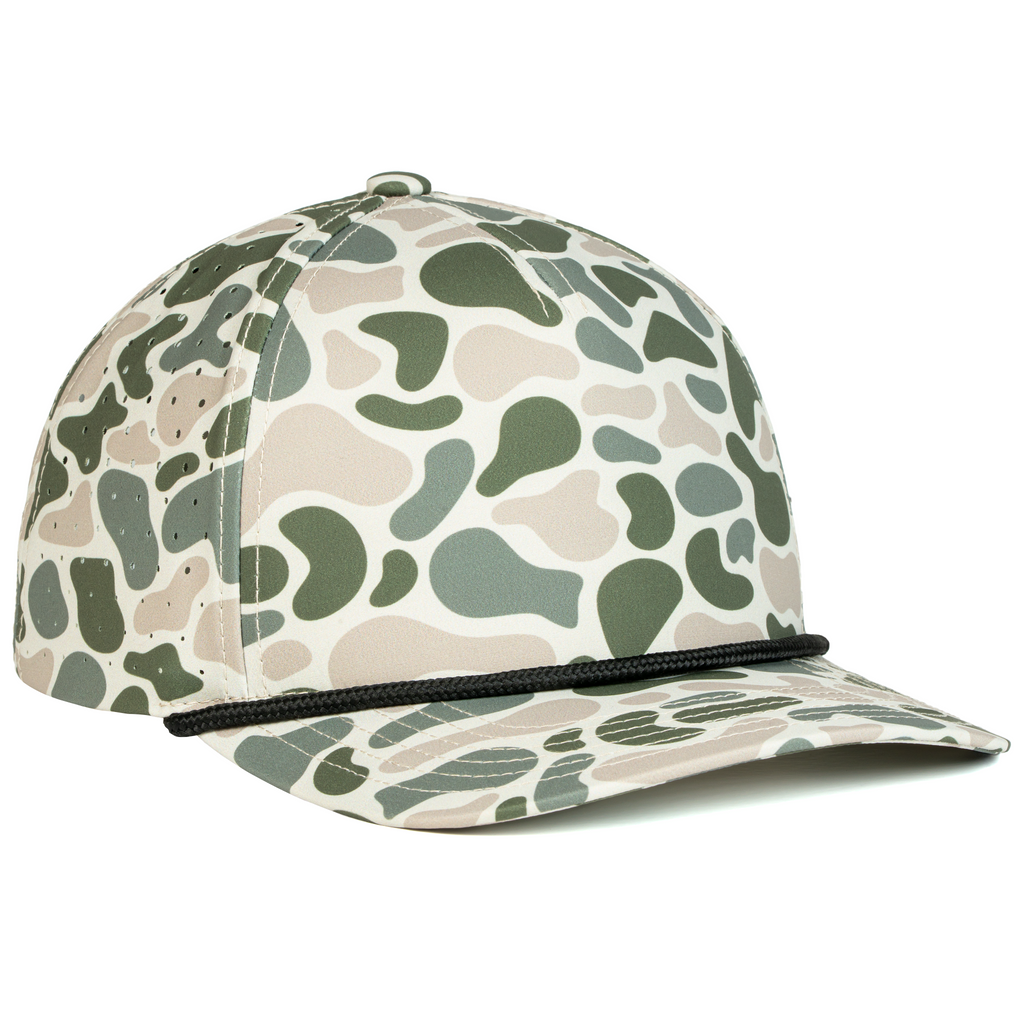 The WaterWood - Performance Perforated - 5 Panel - Retro