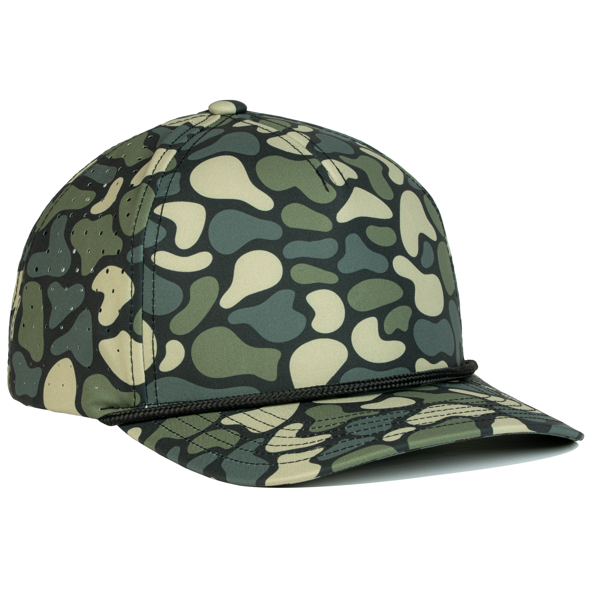 The WaterWood - Performance Perforated - 5 Panel - Retro
