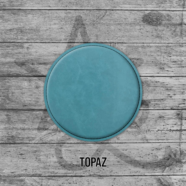 topaz round coaster