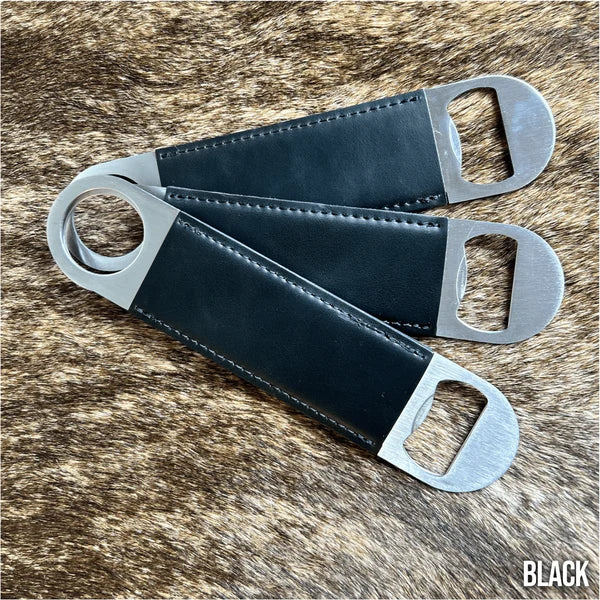 black bottle opener
