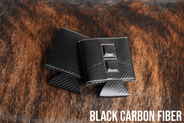 black carbon fiber magnetic can duster